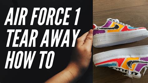 air force 1 tear away kit